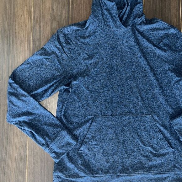 Outdoor Voices Men's Cloudknit Navy Blue Hoodie, Small - Picture 6 of 6